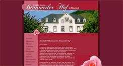 Desktop Screenshot of brauweilerhof.de