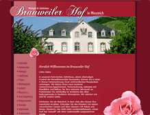 Tablet Screenshot of brauweilerhof.de